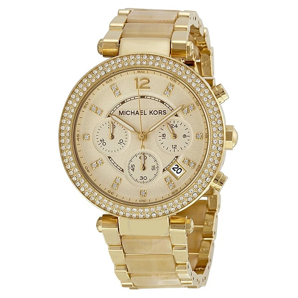 Designer Watch Ladies Parker Chronograph Watch Mk5632 (Refurbished)