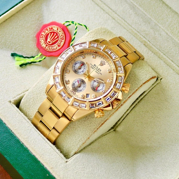 Rolex Exclusives Dial Size - 42mm Water Resistant  - Gold