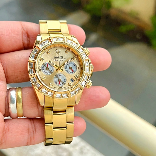 Rolex Exclusives Dial Size - 42mm Water Resistant  - Gold