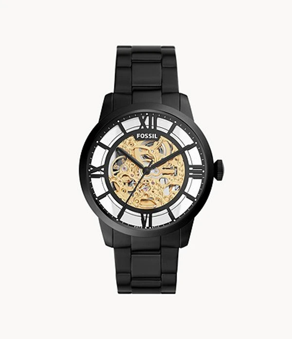 44mm Townsman Automatic Black Stainless Steel Watch