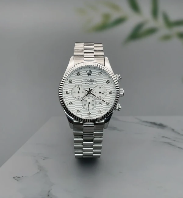 Rolex Oyster Perpetual " UNIQUE VERSION" White Dial .*⭐️ ⭐️⭐️