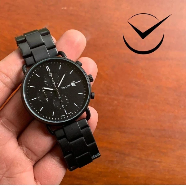 Fossil Watch  - Black