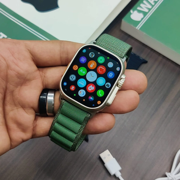 APPLE LOGO AT ON/OFF - Pine Green