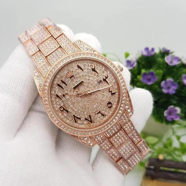 Rolex Diamond Studded Watch