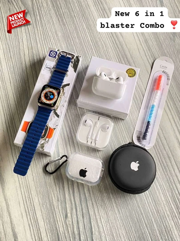 APPLE WATCH ULTRA AND AIRPODS PRO 2 TWS COMBO*  - Navy Blue