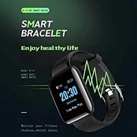 Smart Watch Id116  - Black
