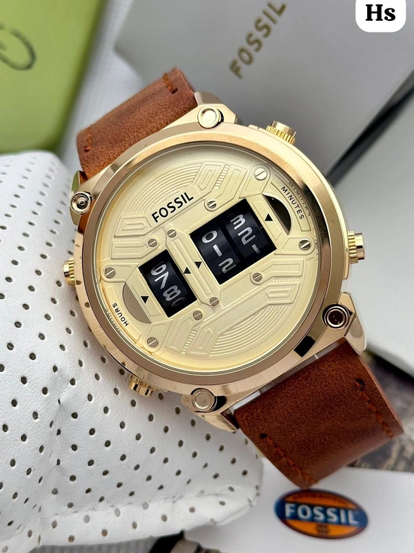 Fossil*Rotor#Quartz movement #Model sporty#Gender- men’s Refuses  - Black