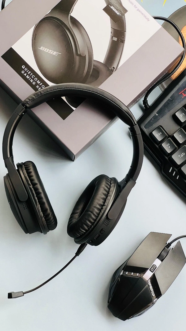 PRESENTING YOU ALL NEW BOSE QC45ll GAMING HEADPHONES* - Gold