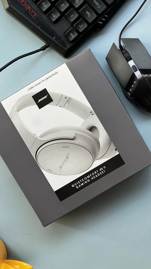 PRESENTING YOU ALL NEW BOSE QC45ll GAMING HEADPHONES* - White
