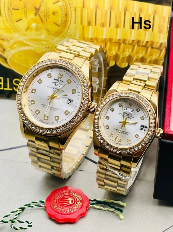 ROLEX OYSTERS White & Gold
