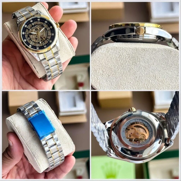 Rolex Fully automatic silver & golden