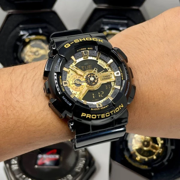 G shock Gold Dial