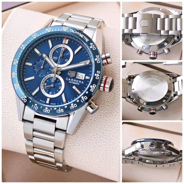 NEW COLOUR RESTOCK AGAIN WITH HUGE DEMANDA strikingly bold chronograph watch by GCGuess CollectionFor Men7AA Premium CollectionModel Name –CHRONO METALFeatures followsDISTINCTIVE LOOK EXECUTEDWorking Chronograph12 Hour analog1 min stop watch60 mins resetDate indicatorSolid Stainless steel caseHigh quality original stopwatch chronograph machinery