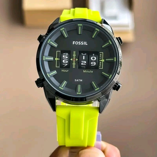 Fossil Drum roller Neon Colour