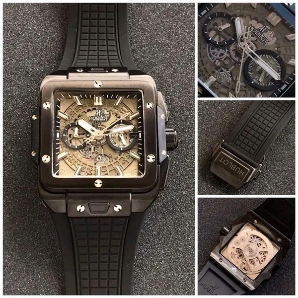 HUBLOT Square Bang Black