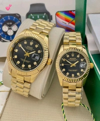 ROLEX couple watch stock available* 💝 - Silver