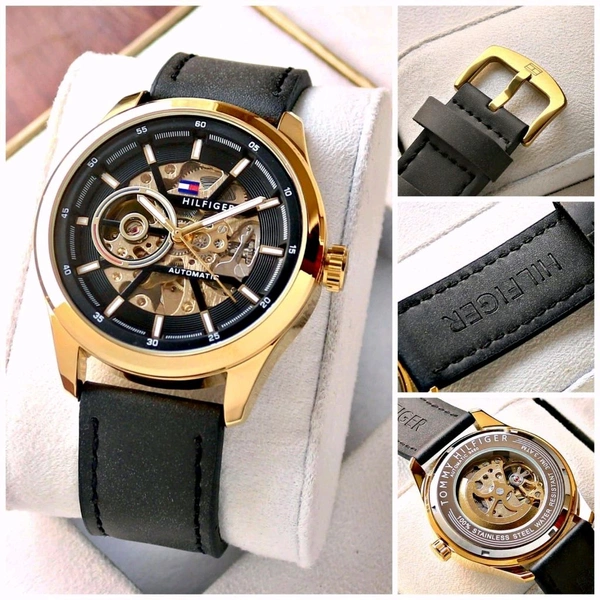 Tommy Hilfiger Modern Automatic - Black