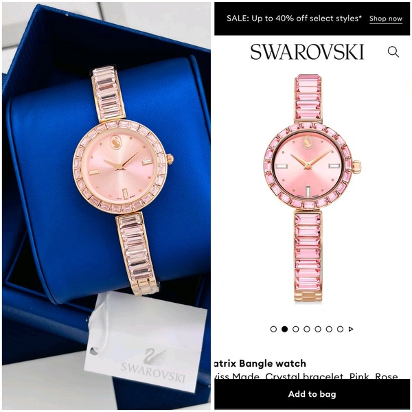 SWAROVSKI Women's Watch  - White