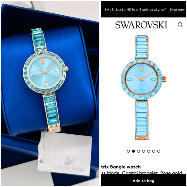 SWAROVSKI Women's Watch  - Blue