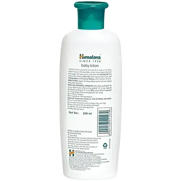 HIMALIYA BABAY LOTION 200ML