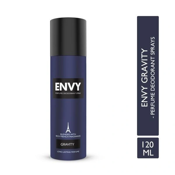 ENVY PERFUME DEODORANT GRAVITY 120ML