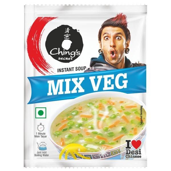 CHING'S MIX VEG INSTANT SOUP RS10