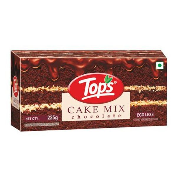 TOPS CAKE MIX CHOCOLATE 225GM