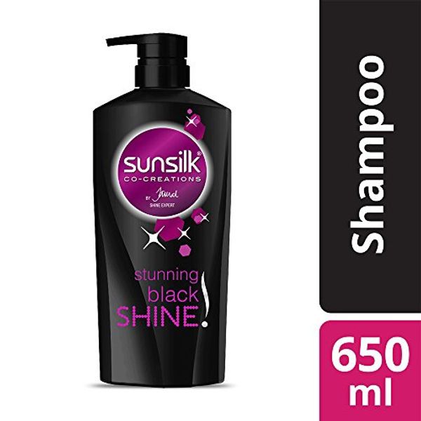 SUNSILK STUNNING BLACK SHINE 650ML