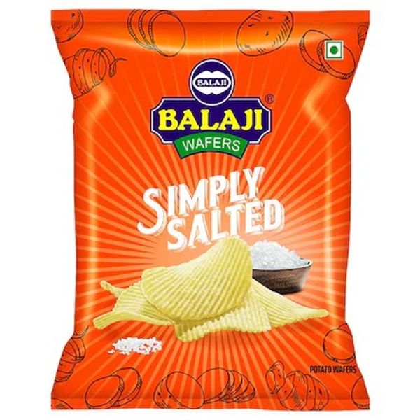 BALAJI SIMPLY SALTED 150GM