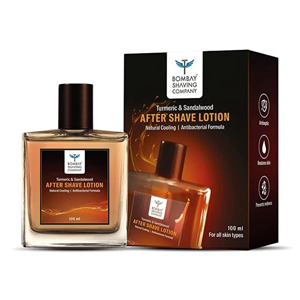 B.S.C AFTER SHAVE LOTION TURMERIC & SANDALWO