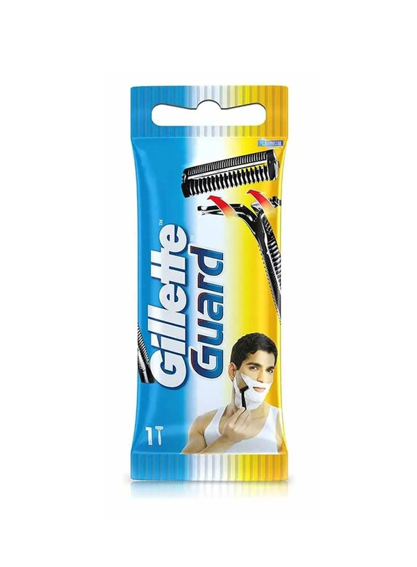 GILLETTE GUARD WITH PLATINUM COATING