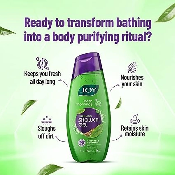 JOY FRESH MORNINGS PURIFYING SHOWER GEL 250ML 