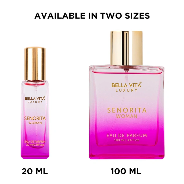  Bella Vita Luxury Woman Eau De Parfum Gift Set 4x20 ML for Women 