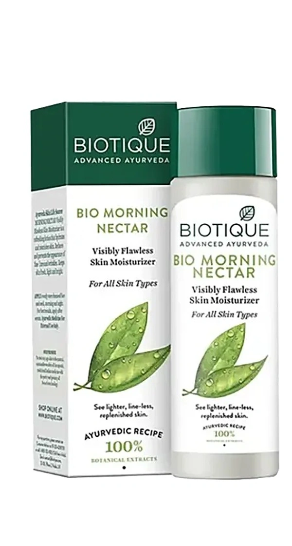 BIOTIQUE MORNING NECTAR NOURISH & HYDRATE  MOISTURIZER  120ML