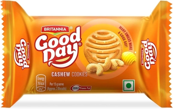 BRITANNIA GOOD DAY CASHEW COOKEIS GET 28% EXTRA 