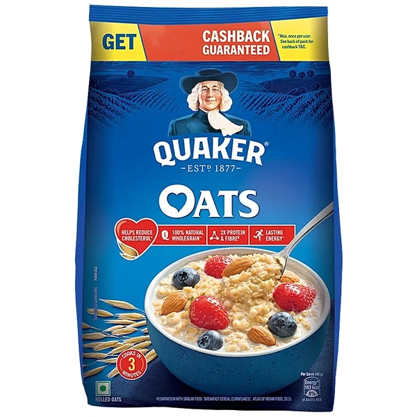 QUAKER OATS REGULAR OATS 1KG
