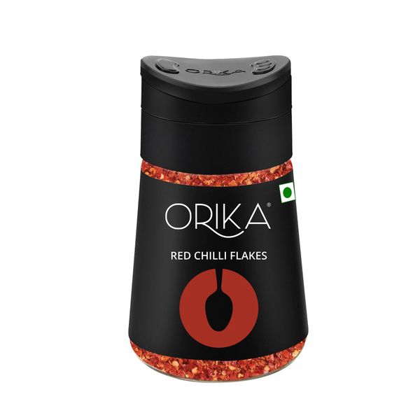 ORIKA RED CHILLI FLAKES (50GM JAR)
