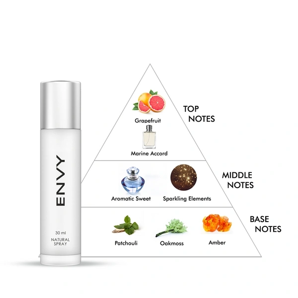 ENVY NATURAL SPRAY FOR WOMEN 60ML