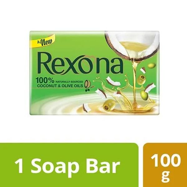 REXONA COCONUT & OLIVE OILS (100GM x 4N)