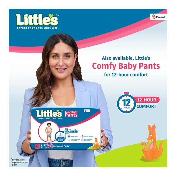 LITTLES SOFT CLEANSING BABY WIPES (80 WIPES)