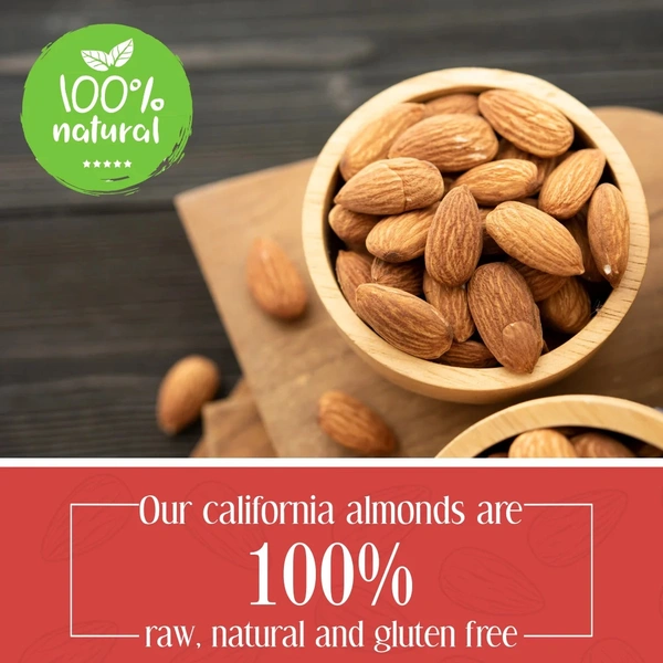 20 20 CALIFORNIA ALMONDS 250GM
