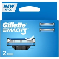 Gillette Mach3 Shaving Razor Cartridges 2 pcs