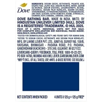 Dove Cream Beauty Bathing Bar 125 g (Buy 4 Get 1 Free)
