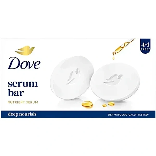 Dove Cream Beauty Bathing Bar 125 g (Buy 4 Get 1 Free)
