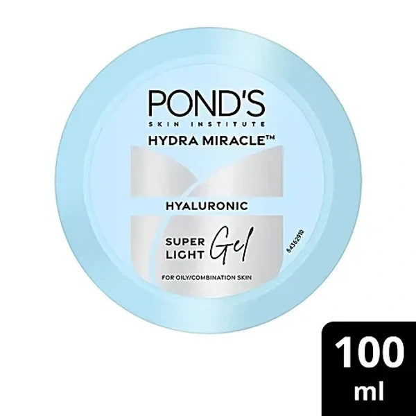 Ponds Super Light Gel - With Hyaluronic Acid, 100 ml