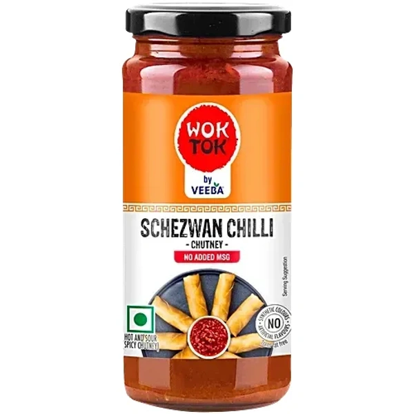VEEBA SCHEZWAN CHILLI CHTNEY 250GM