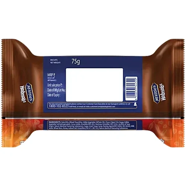 McVitie's Hobnobs Biscuits With Choco Chips 75 g