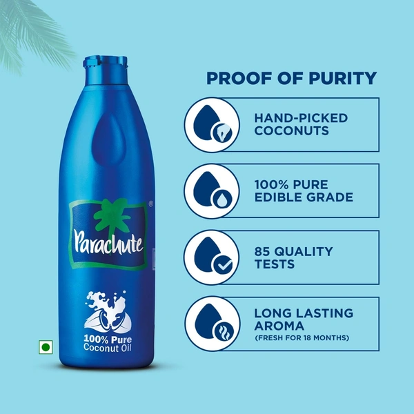 PARACHUTE COCONUT OIL 600ML