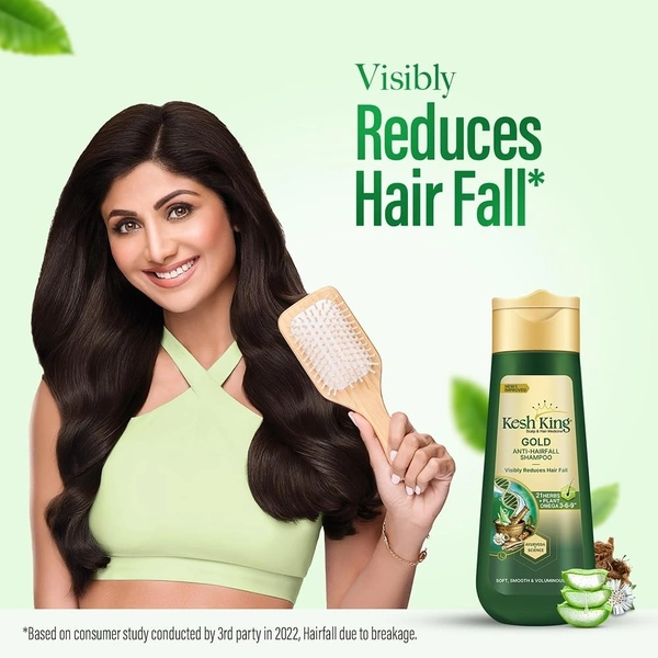 Kesh King Gold Anti Hairfall Shampoo 600ml