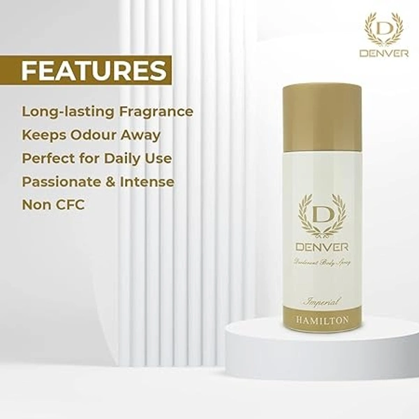 DENVER DEODORANT IMPERIAL HAMILTON 165ML